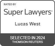 Super Lawyers Lucas West 2024
